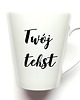 kubki Kubek Latte  z TWOIM TEKSTEM 1