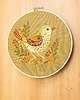 Ozdoby na ścianę Ptaszek folk - haft w tamborku 20 cm 4