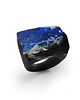 pierścionek z żywicy Pierścień z lapis lazuli 2