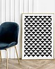 plakaty Plakat Black geo 2
