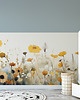 naklejki ścienne do pokoju dziecka Tapeta mural  KWIATOWA ŁĄKA BOHO 350X125 1