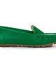 półbuty damskie Skórzane mokasyny Zapato model 001 malachitowy 2
