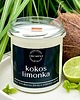 świece zapachowe KOKOS & LIMONKA świeca  sojowa  235 ml 1