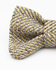 muszki i krawaty Mucha Vintage Gold Chevron 1