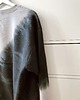 bluza bez kaptura damska Bluza dresowa tie-dye szara 4
