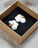 kolczyki ceramiczne Kolczyki ceramiczne Clouds Raggio d'Oro Średnie 2