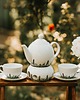 czajniki i dzbanki Zestaw porcelany do kawy kwitnąca łąka 5