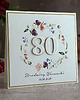 kartki scrapbooking Personalizowana kartka na 80 urodziny, BH 70 1
