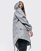 kurtki damskie Kurtka / płaszcz typu parka szara 1