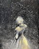 obrazy "BALLADA" - Obraz Olejny 60x30cm 1
