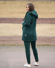 płaszcze damskie Płaszczyk TANA Deep Green 4