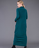 sukienki midi damskie Emerald front knot dressi 6