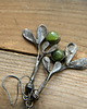 kolczyki wire wrapping nefryt - gałązki - kolczyki 4