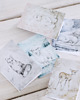 obrazy i plakaty do pokoju dziecięcego Lovely Bear Bilecik White / denim 4