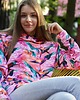 bluza z kapturem damska Bluza sterlicje pink 2