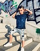 t-shirty dla chłopców T-shirt Boy DR.CROW Lew Laser 2
