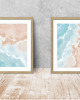 grafiki i ilustracje DWA PLAKATY morze morskie hamptons 3