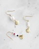 kolczyki z mosiądzu Elin Pearl Earrings 6