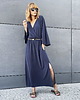 sukienki maxi damskie Sukienka kimono maxi Emma DeepBlue 2