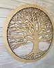 obrazy Panel Drewniany Dąb DRZEWO ŻYCIA 90cm 2
