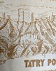 Ozdoby na ścianę Drewniana mapa Tatr z możliwością dedykacji, Tatry na prezent 8