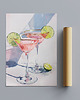 plakaty Plakat - Pink mojito 1