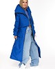płaszcze damskie Parka Longline Collar Vest Oversize indigo 4