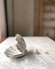 pojemniki na biżuterię Ceramiczna Muszla Muszelka Skarbiec z Perłą na Biżuterię Biała 6