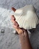 pojemniki na biżuterię Podstawka na Biżuterię Palo Santo Ceramiczna Muszelka Satynowa Biel 6