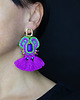 kolczyki soutache Oriana- kolorowe kolczyki soutache 1