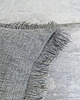 poduszki, poszewki - różne Szara poduszka z frędzlami 46x46 cm 1