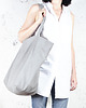 torby XXL Big Lazy bag torba jasnoszara na zamek / vegan 6