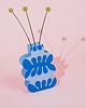 wazony Drewniany wazon dekoracyjny Big Blue 3