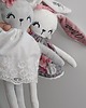 przytulanki dla niemowląt i dzieci Mini króliczek maskotka przytulanka (personalizowany, kolory) 2