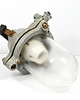 lampy wiszące Industrialna lampa typ 518-05, Czechosłowacja lata 60. 2