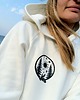 bluza z kapturem damska Bluza-Usiądż Obok Siebie, White 1