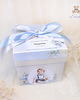 kartki, zaproszenia na chrzest Exploding box na chrzest roczek narodziny "CottonCandy2"GOTOWY 3