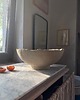 talerze, miski Ceramiczna Rustykalna Misa Handmade XXL na  Owoce Beżowa Surowa 3