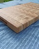 deski do krojenia i tace Dębowa, duża deska do krojenia "End Grain". 48,5x30cm. Deska sztorcowa. 5