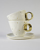filiżanki Piegowata księżniczka - porcelanowe espresso z talerzykiem 2