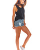 topy damskie Bluzka C214 czarny 2