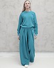 komplety damskie Sarai wygodny komplet bluza i szerokie spodnie z zakładkami Alexandrite 4