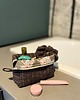 kosmetyczki Lniana kosmetyczka box + gumka scrunchie 2