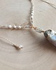 naszyjniki - inne Naszyjnik z niebieskim kalcytem 4