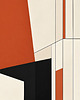 obrazy Abstrakcja architektoniczna III - obraz na płótnie lub plakat 1
