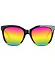okulary damskie Tęczowe okulary Rainbow on My Parade Deja Views 2