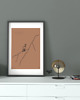 plakaty Plakat minimalistyczny Kozica Górska, A3, decotyw 1
