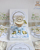 kartki scrapbooking Exploding box komunijny "Field Flowers 2" GOTOWY 2