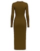 sukienki maxi damskie Sukienka  khaki  YY300033 2