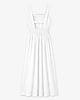 sukienki midi damskie Sukienka Sole white 1